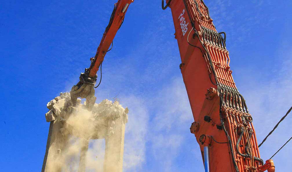 Maquinaria de demolición maquinaria de demolición