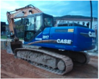 Excavadora cadenas Case CX-240 B