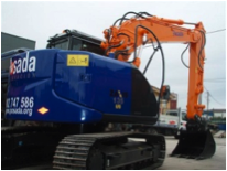 Minipala HITACHI ZX 135US-3