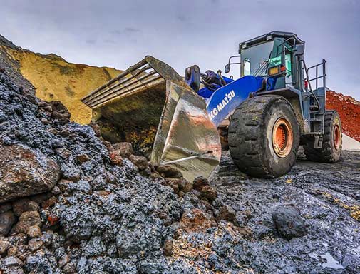 alquiler de maquinaria operada minería