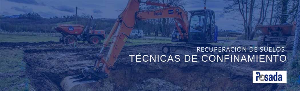 tecnicas confinamiento recuperacion de suelos