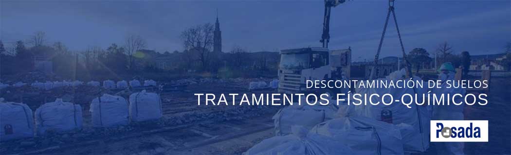 tecnicas descontaminacion suelos tratamientos físicos quimicos